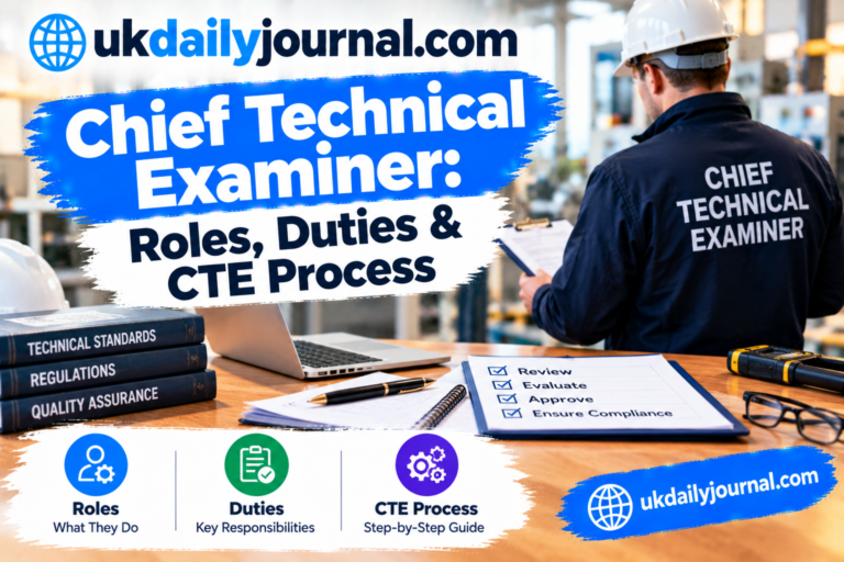 chief technical examiner